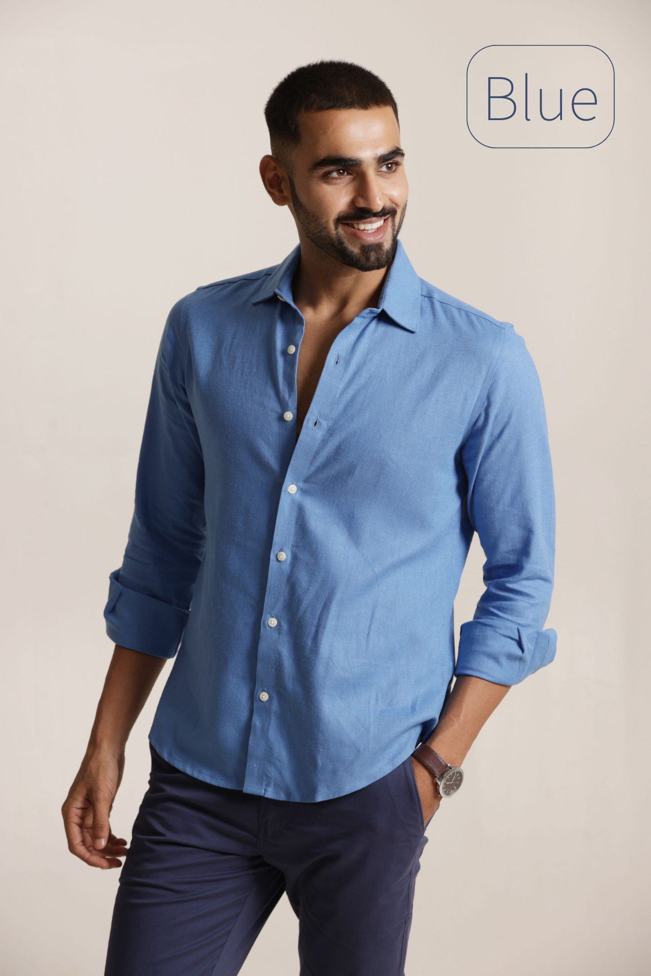 Essential Linen Cotton Blend Shirt Combo Buy Any 3