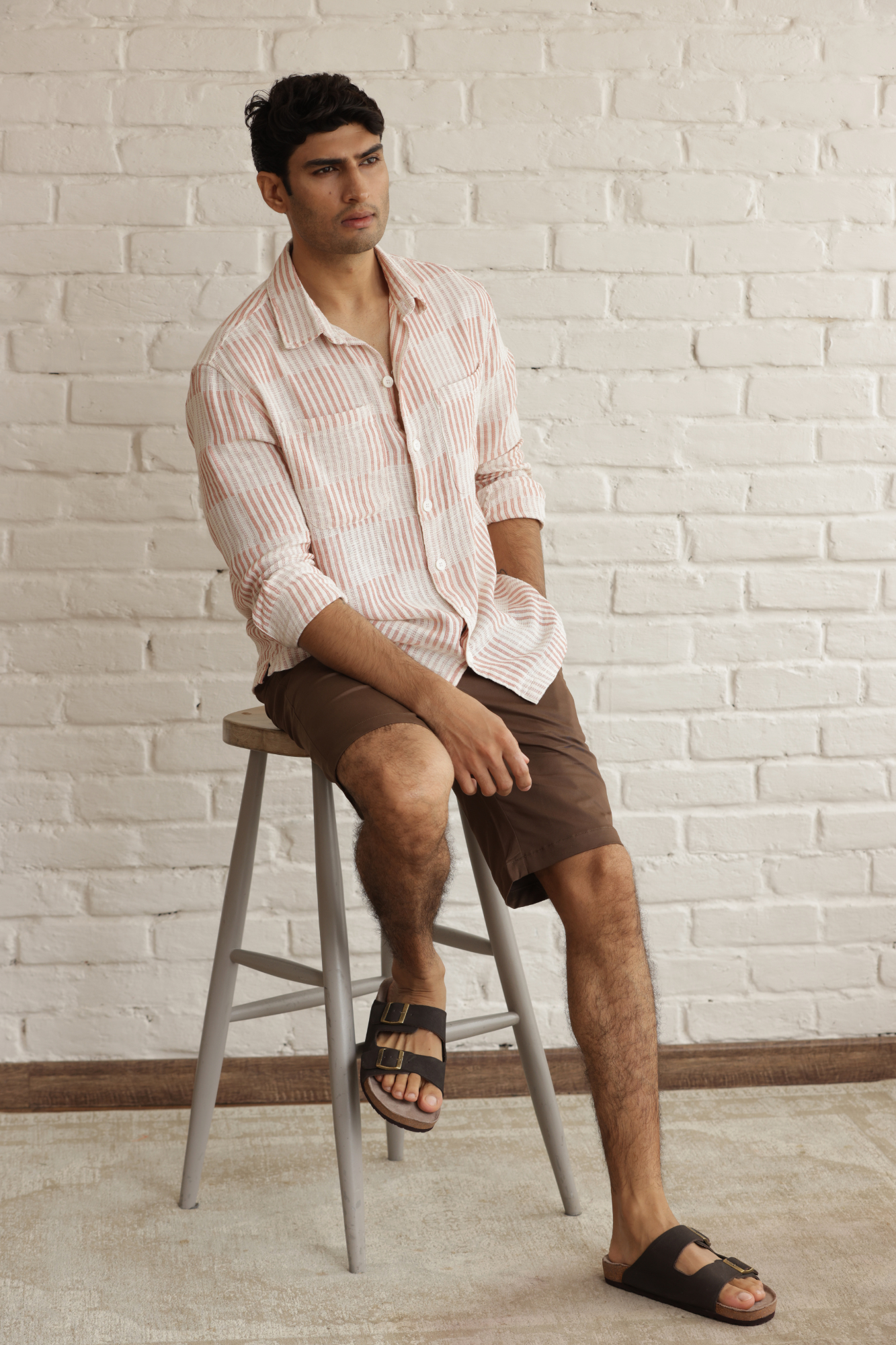 Oversized Checkered Shirt