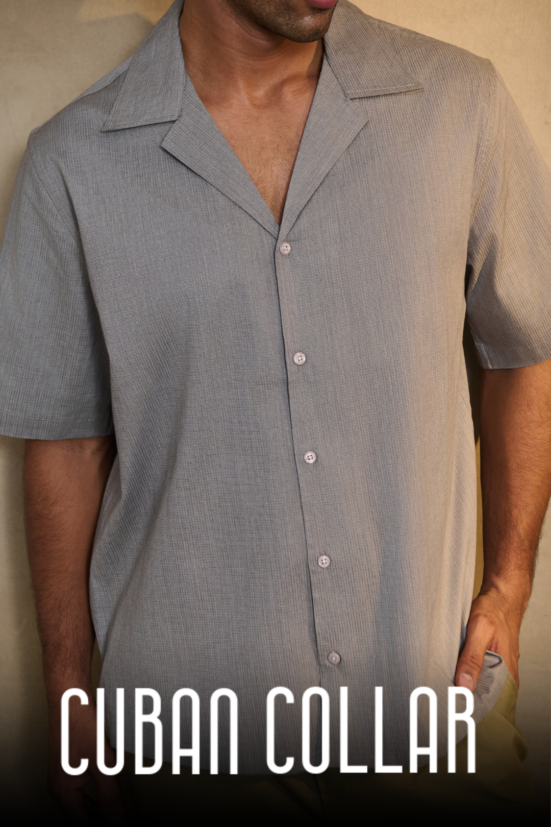 Cuban Collar Shirt