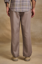 Mens Relaxed Fit Trousers/Baggy Pant - Brown