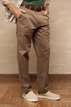Relaxed Fit Chinos Brown