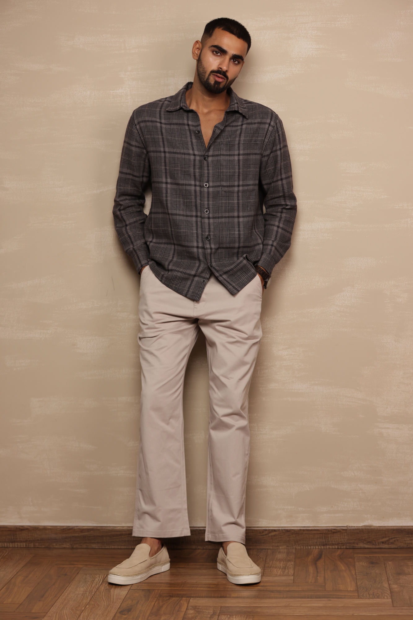 Relaxed Fit Chinos Cream