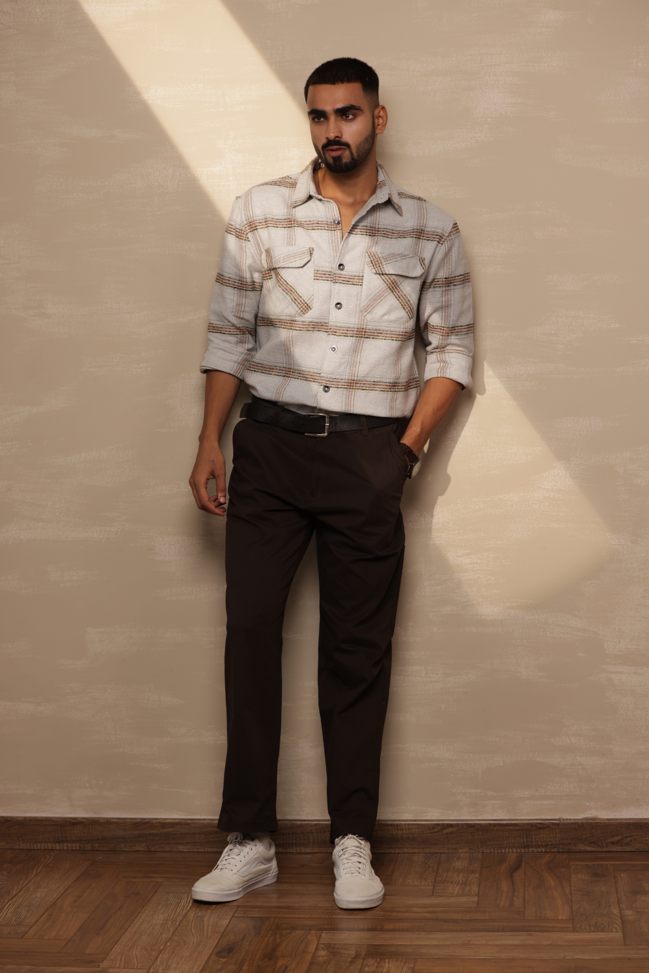Relaxed Fit Chinos Dark Brown