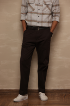 Relaxed Fit Chinos Dark Brown