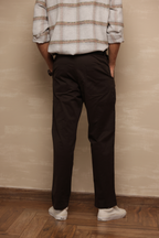 Relaxed Fit Chinos Dark Brown