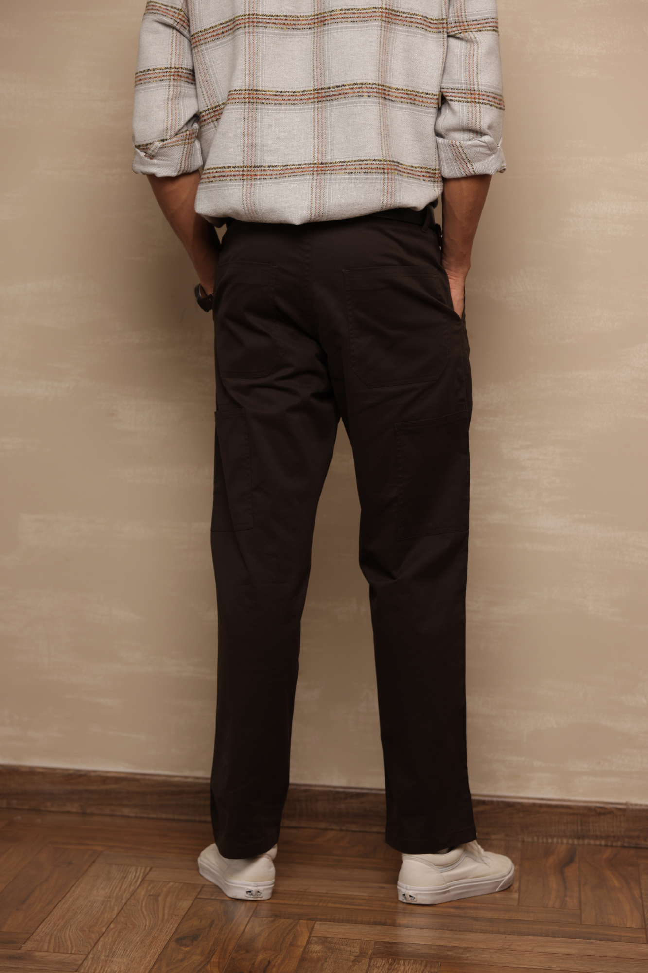 Relaxed Fit Chinos Dark Brown