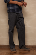 Relaxed Fit Chinos Dark Grey