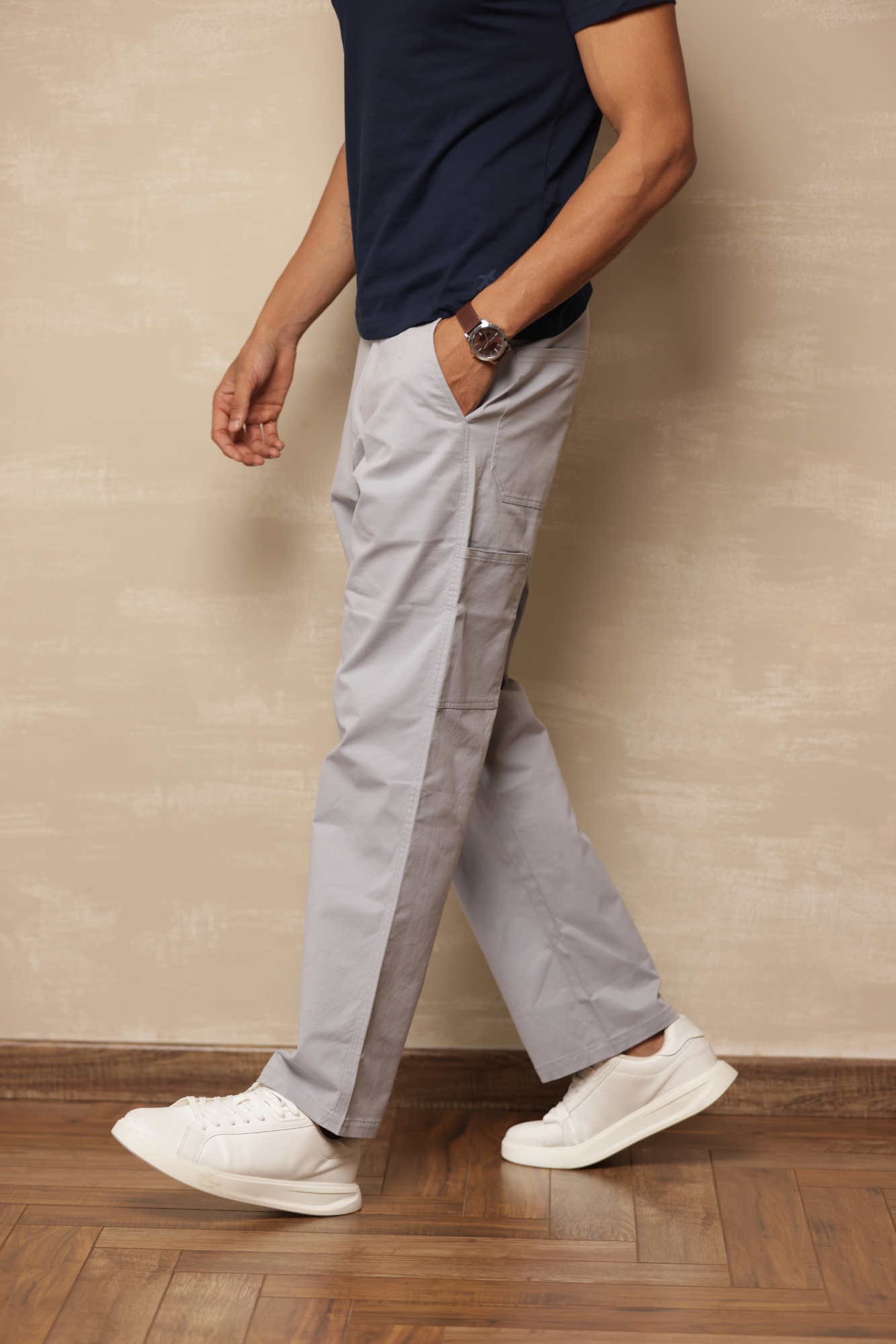 Relaxed Fit Chinos Light Blue