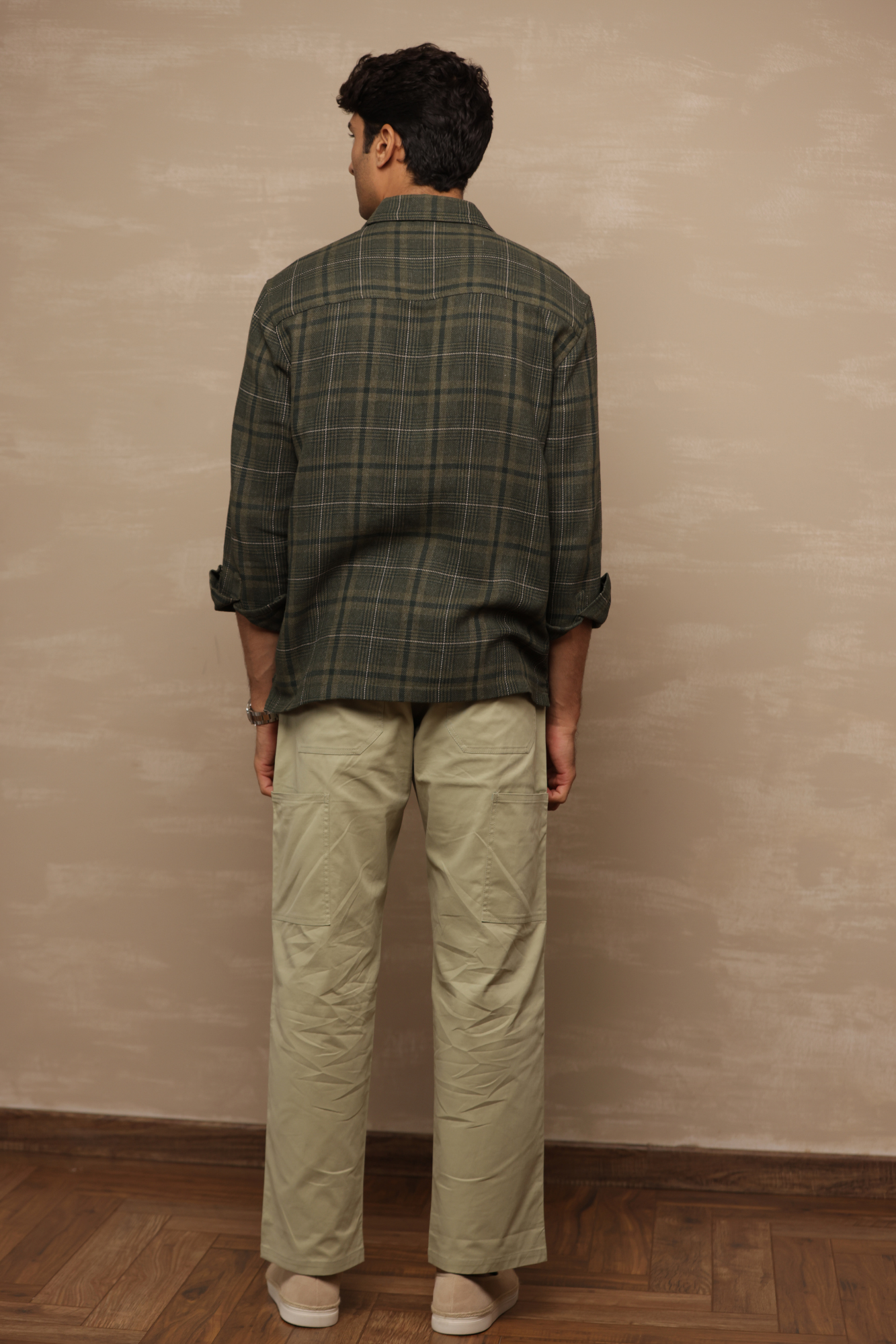 Relaxed Fit Chinos Light Green