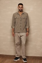 Relaxed Fit Chinos Light Grey