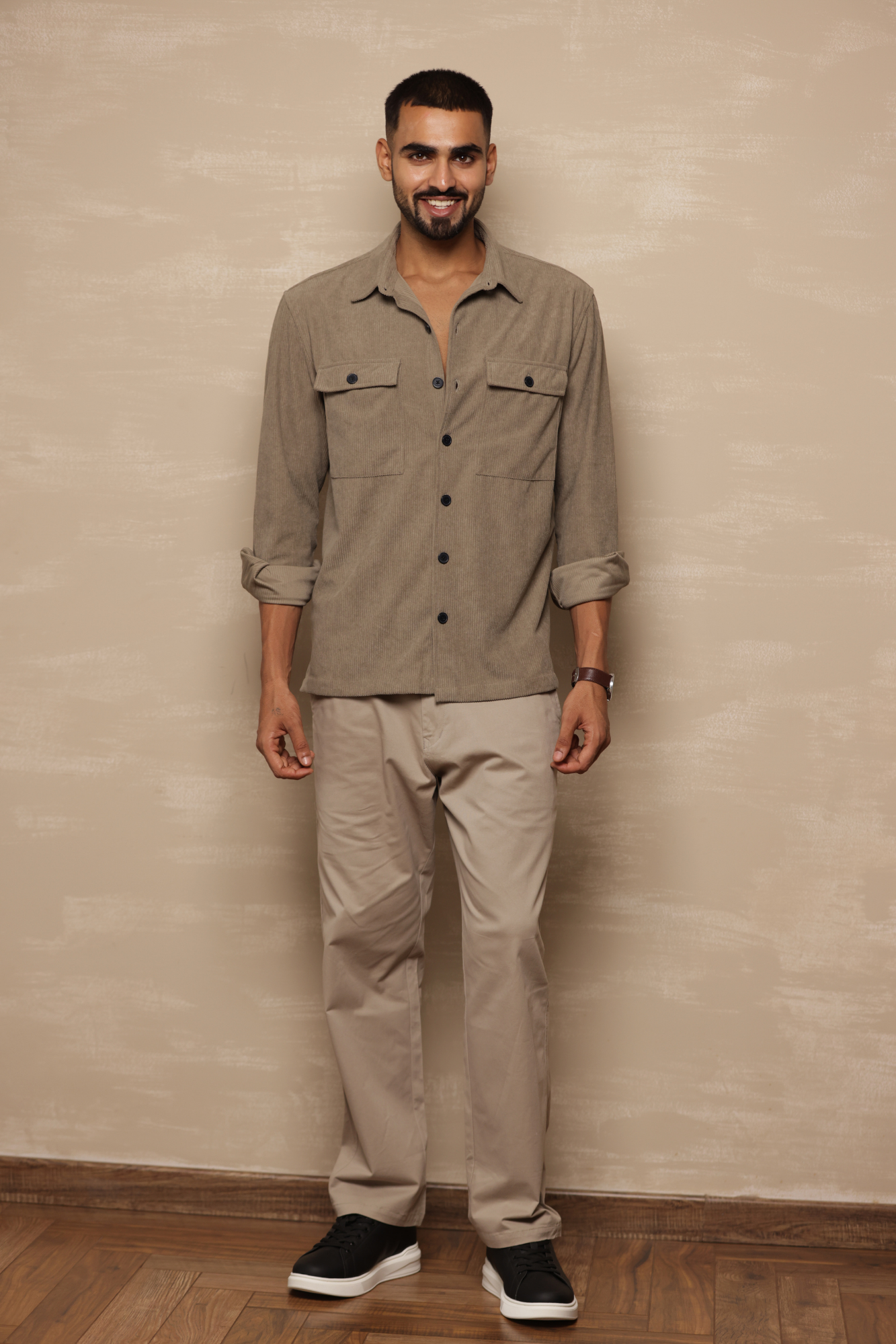 Relaxed Fit Chinos Light Grey