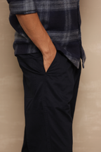 Relaxed Fit Chinos Navy Blue