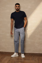 Relaxed Fit Chinos Sky Blue