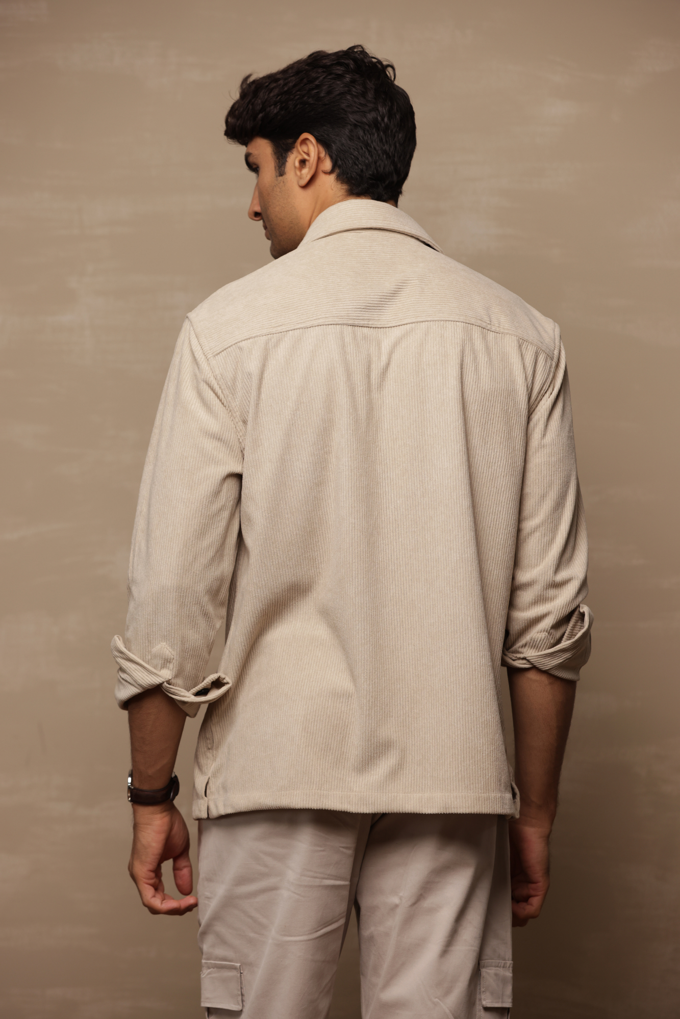 Oversized Heavy Cord Shirt