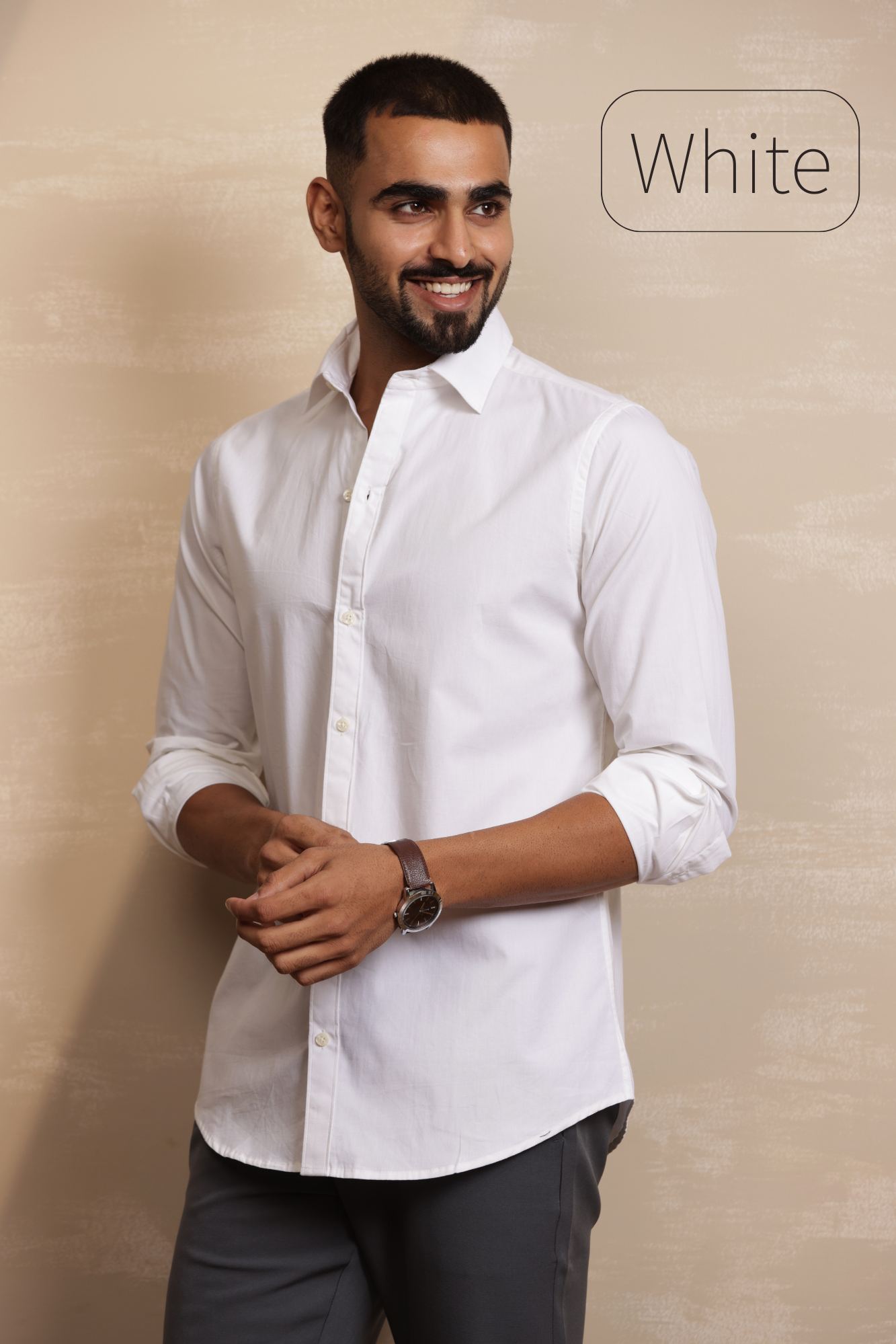 Essential Plain Premium Cotton Shirt