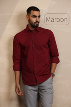 Essential Plain Premium Cotton Shirt