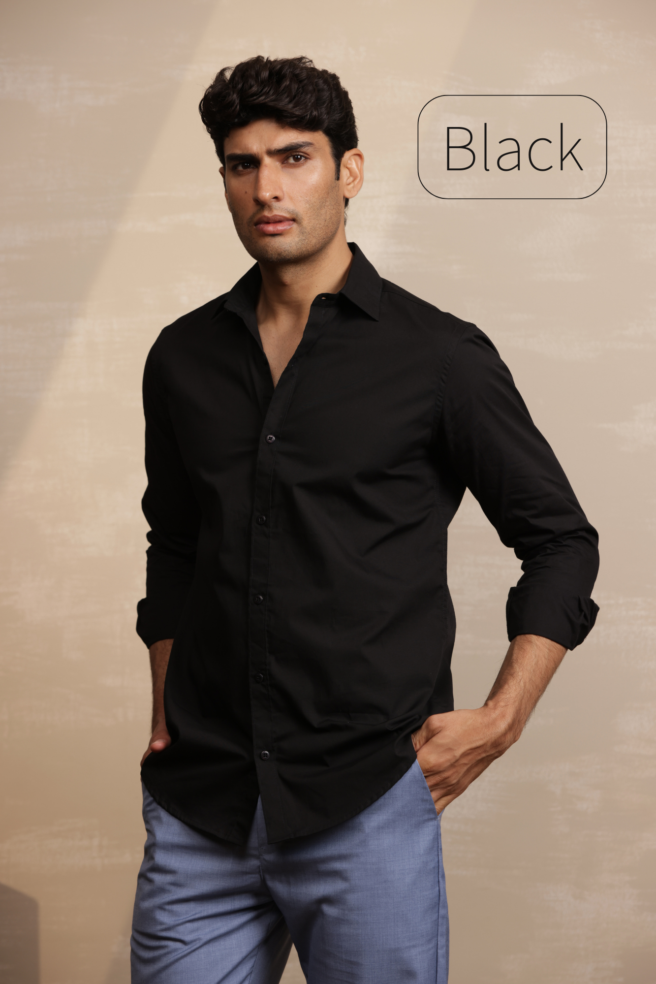 Essential Plain Premium Cotton Shirt