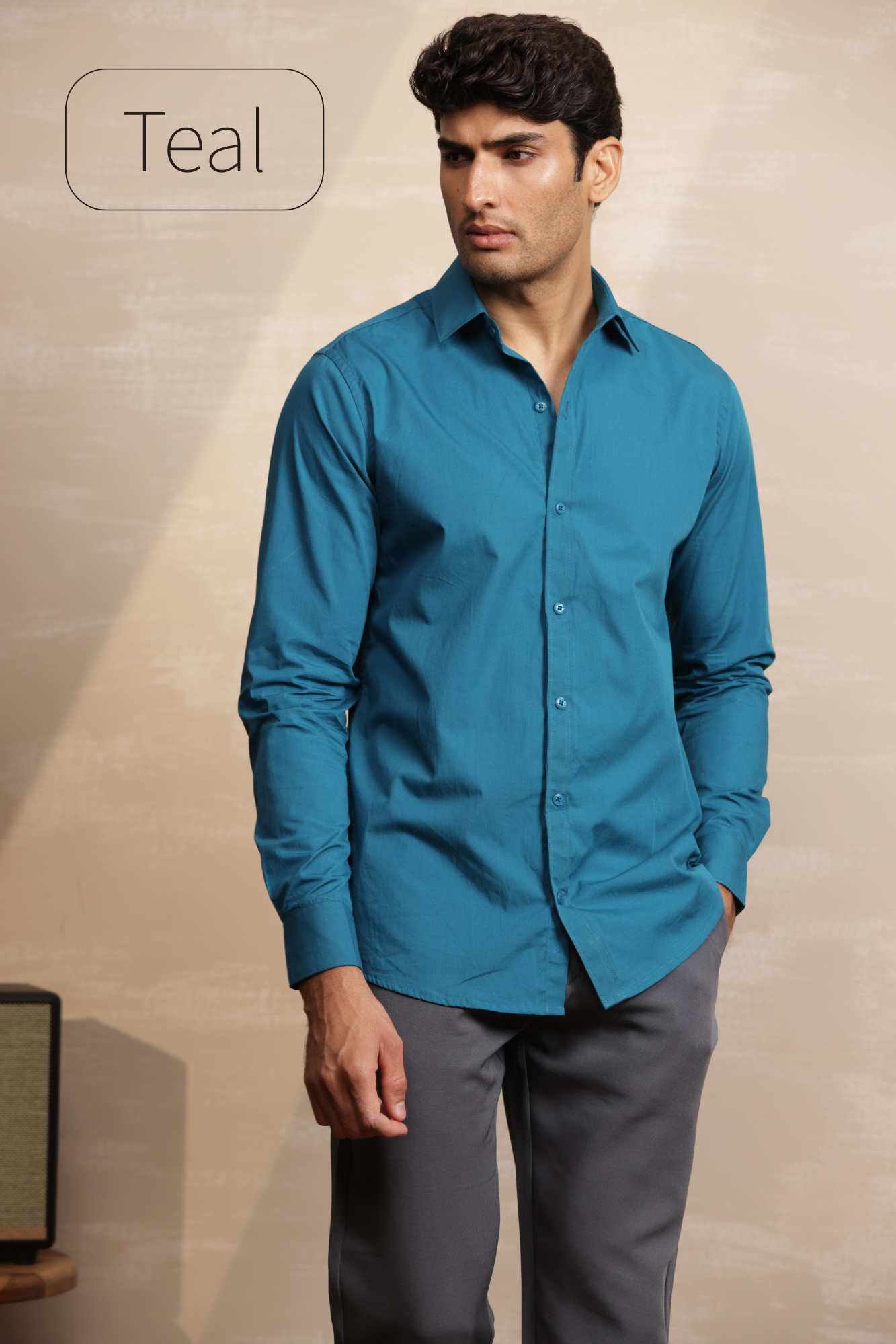 Essential Plain Premium Cotton Shirt
