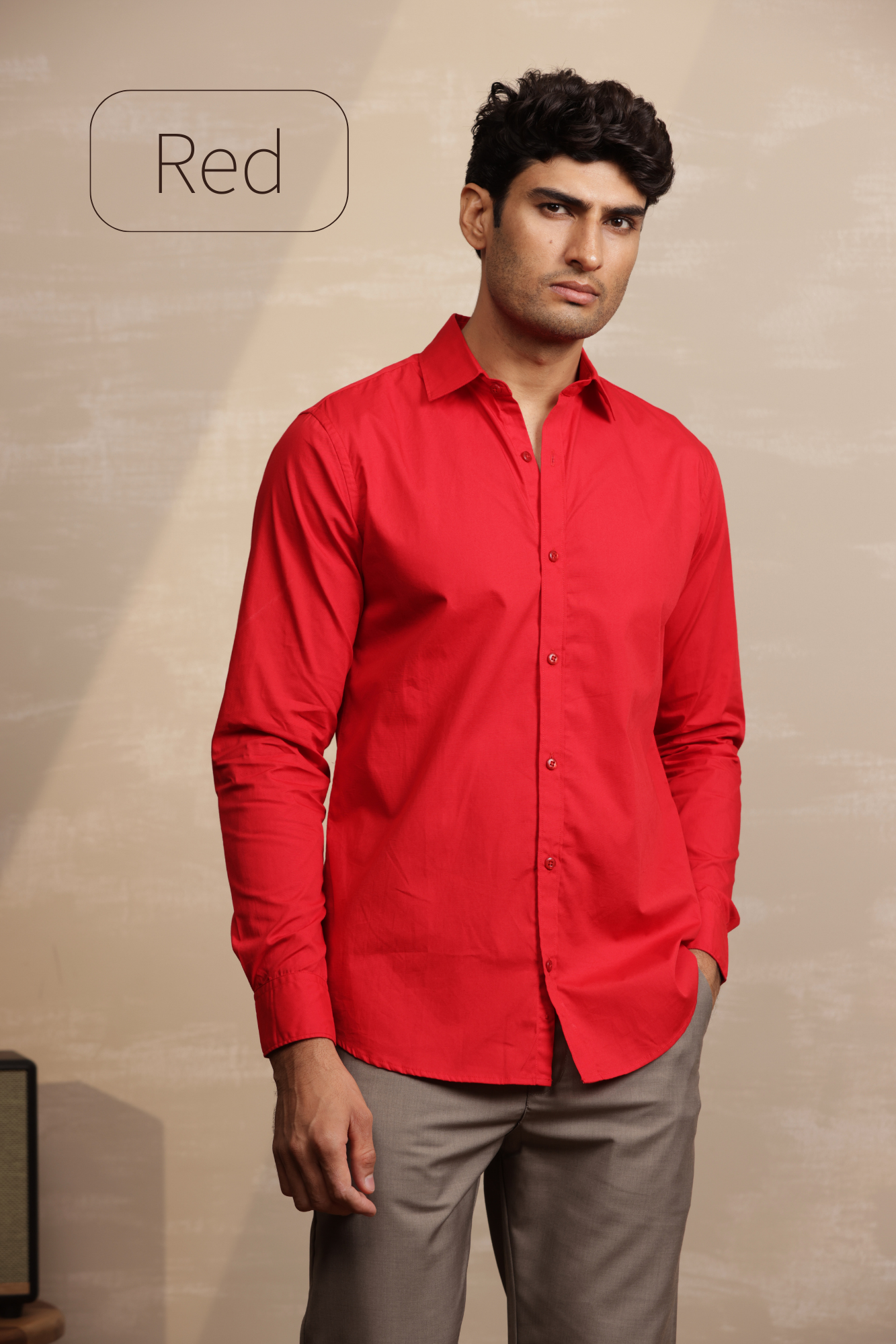 Essential Plain Premium Cotton Shirt