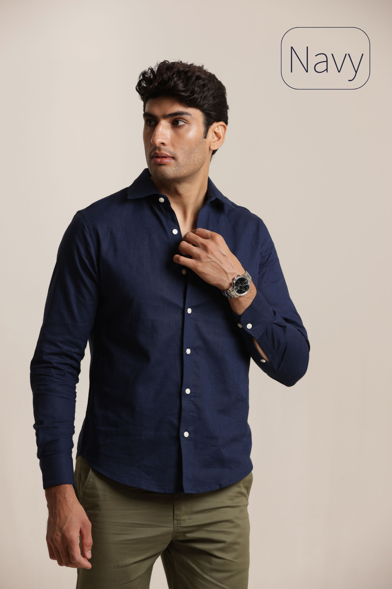 Essential Linen Cotton Blend Shirt Combo Buy Any 3