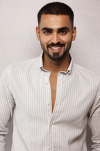 Button Down Oxford Striped Shirt - Grey