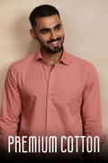 Essential Plain Premium Cotton Shirt