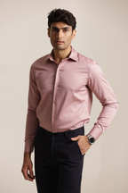 Essential Satin Shirt - Pink