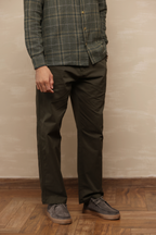 Relaxed Fit Chinos Dark Green
